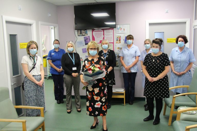 Nurse finally enjoys retirement party after lockdown delay North Tees