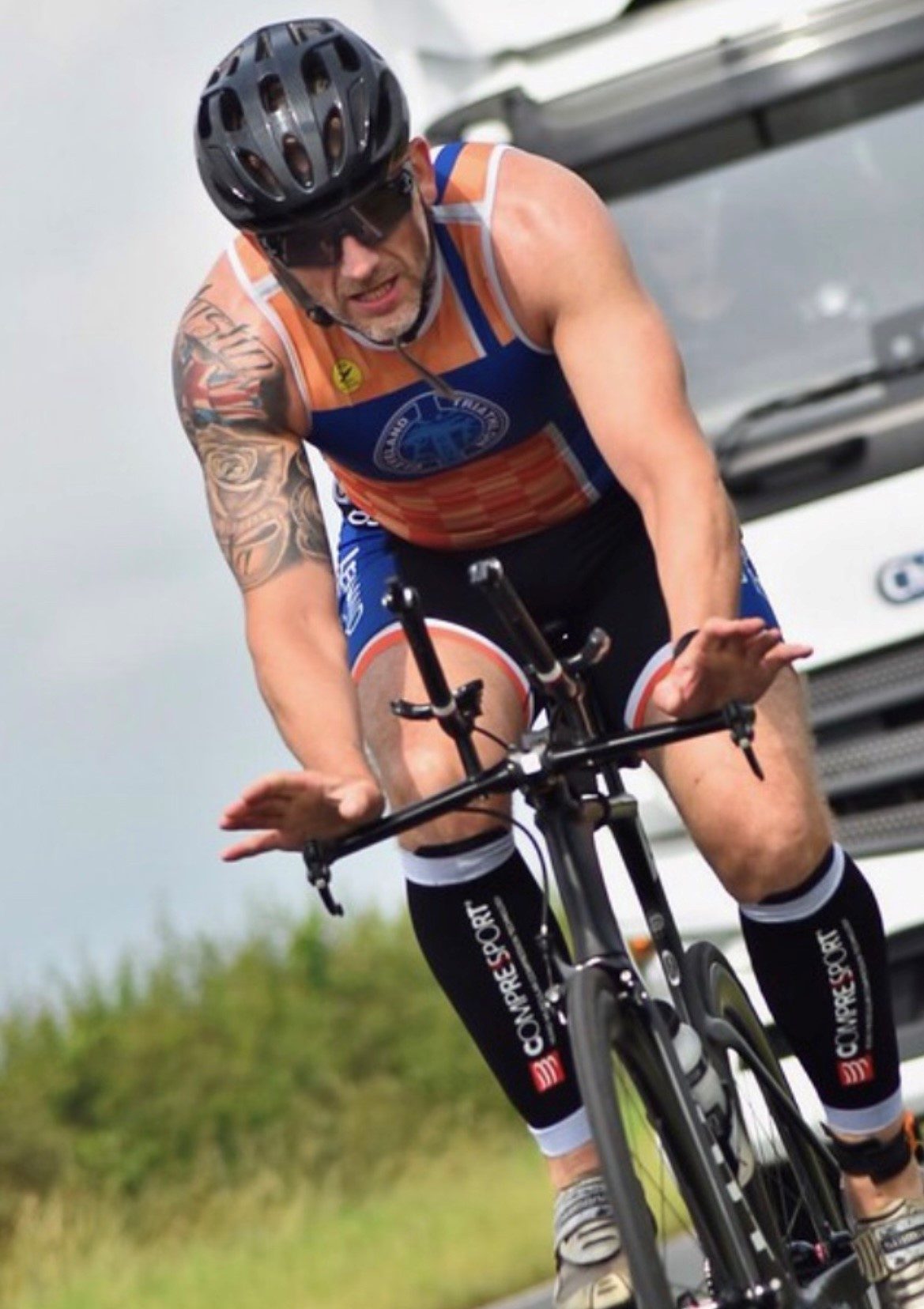 Gordon Mitchell cycling