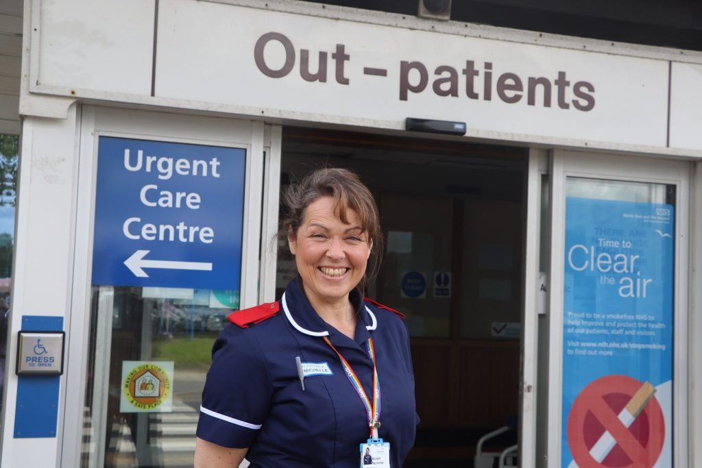 Outpatients matron Michelle MacMurray.