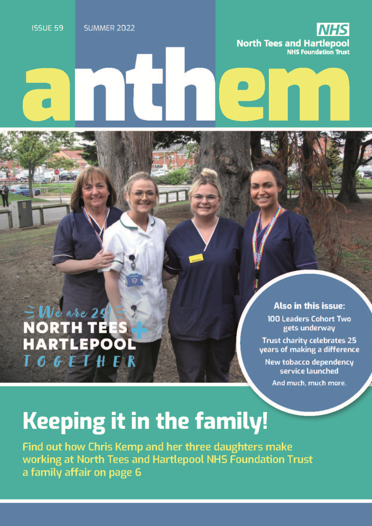 Anthem Summer 2022 front cover