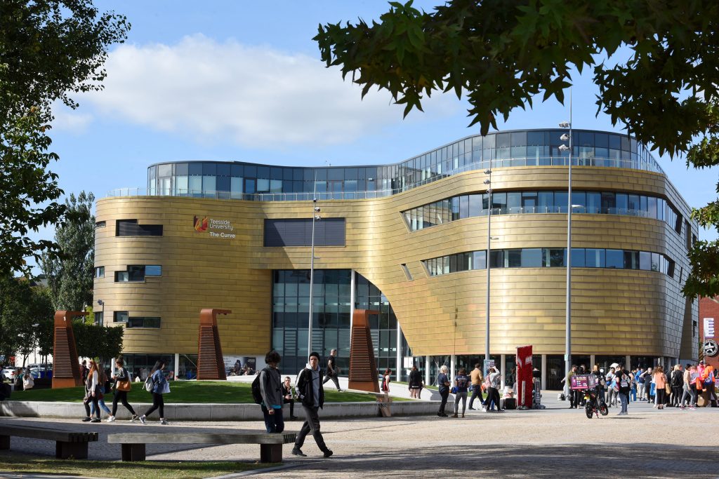 Teesside University campus