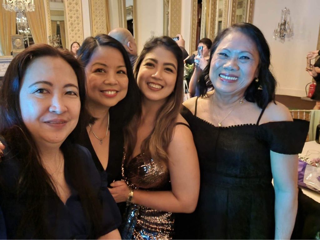 A group of nurses at the event..