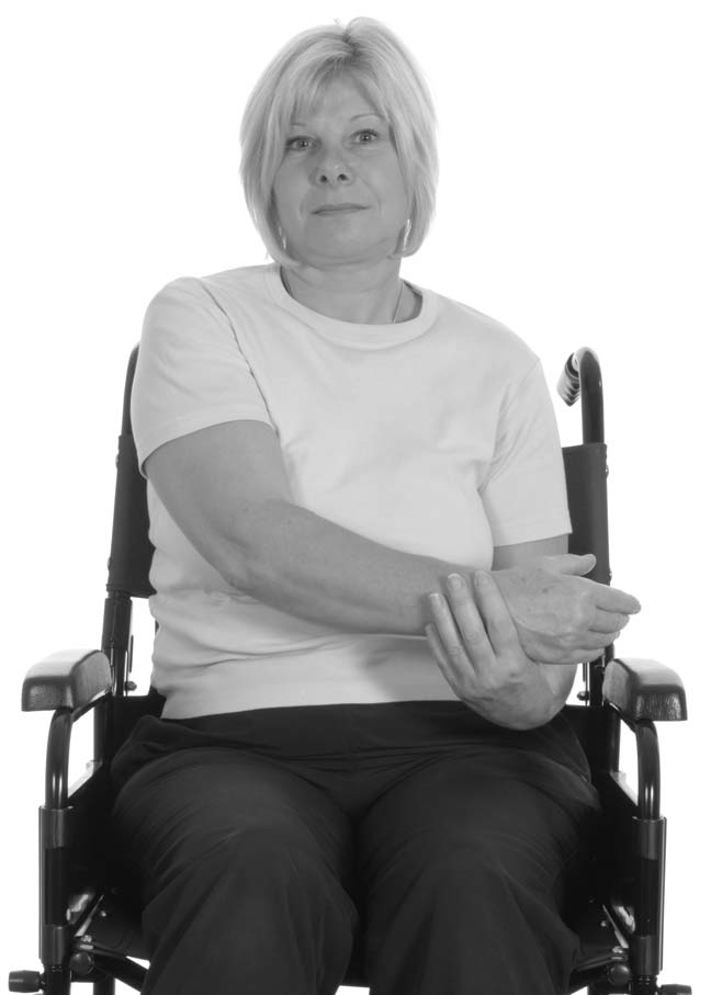 How to position your arm after a stroke North Tees and Hartlepool NHS