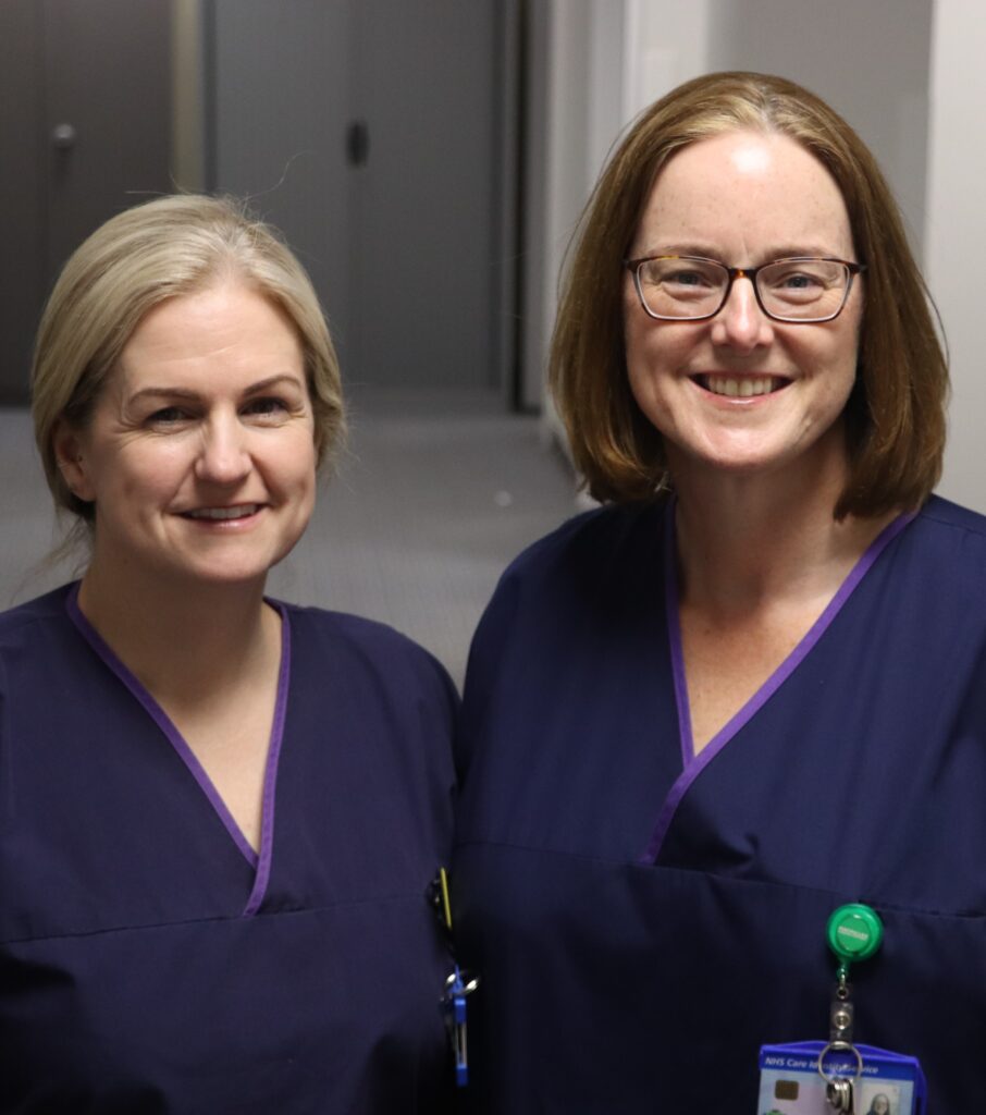 Roberta Chadbourn and Robyn Willis.