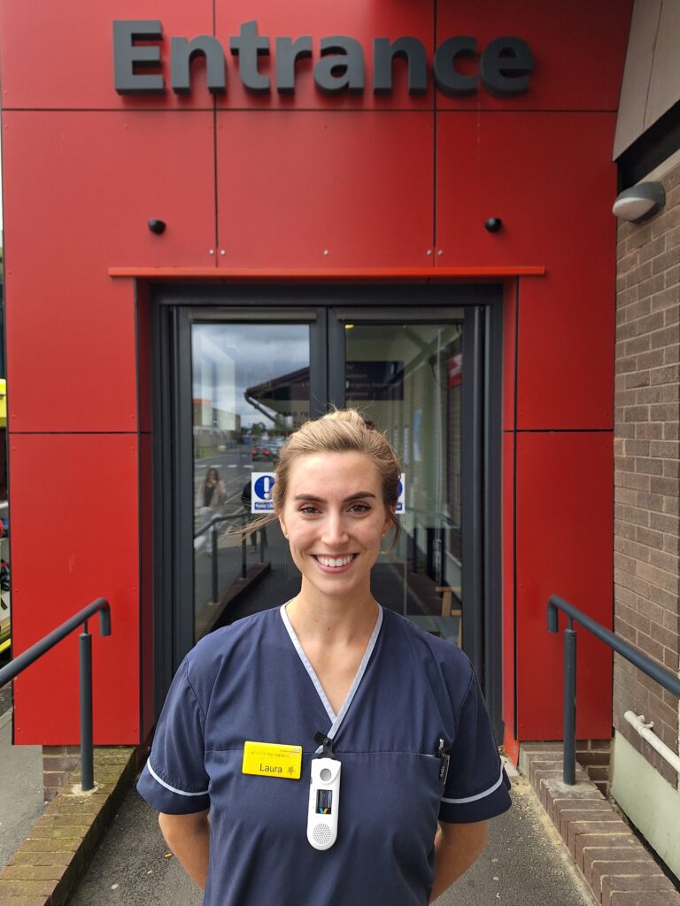 Laura Pennicott, emergency department matron at the University Hospital of North Tees
