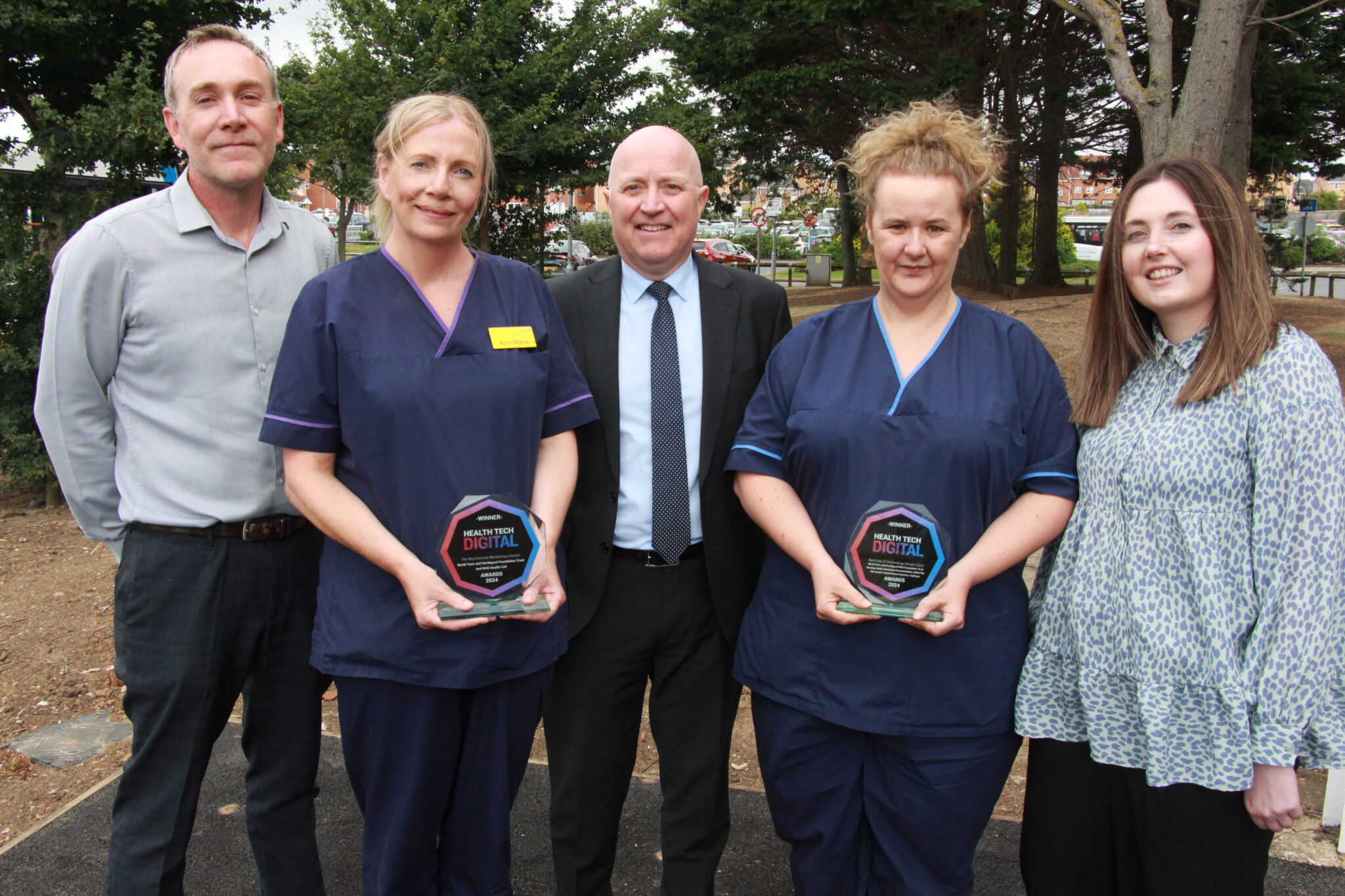 Double award win for trust - North Tees and Hartlepool NHS Foundation Trust