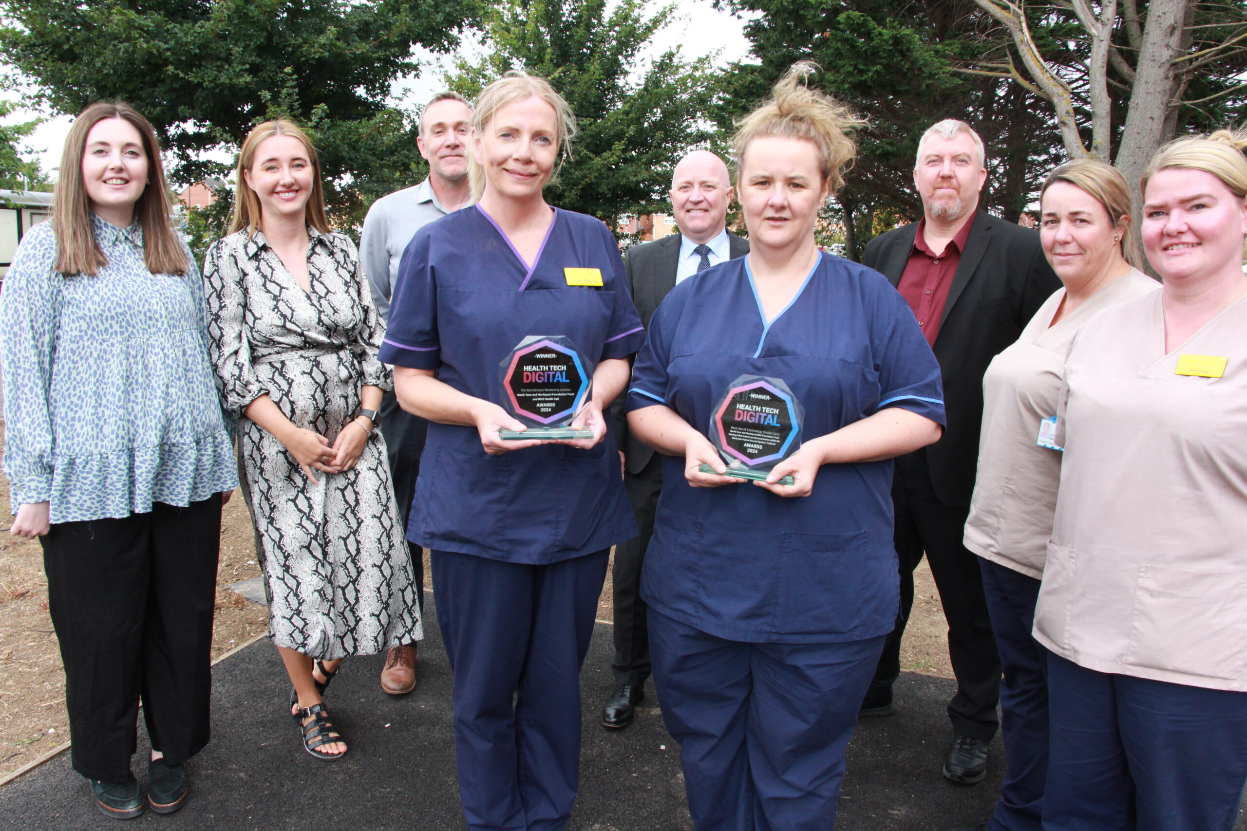 Double award win for trust - North Tees and Hartlepool NHS Foundation Trust