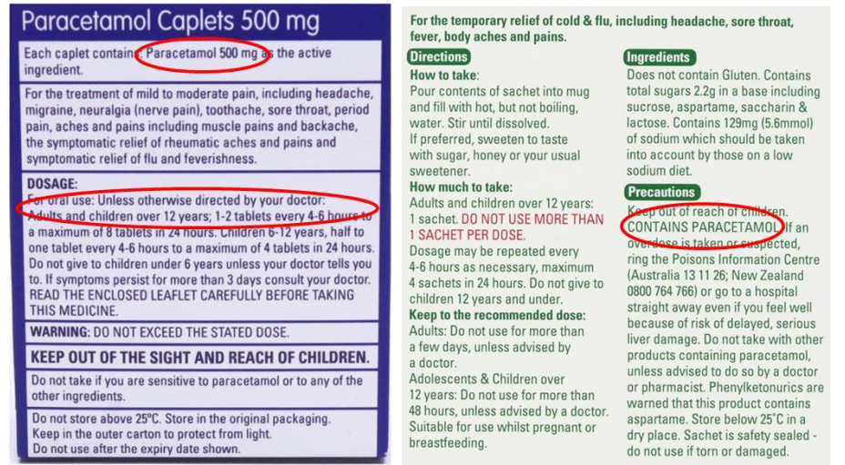example of medicine instructions