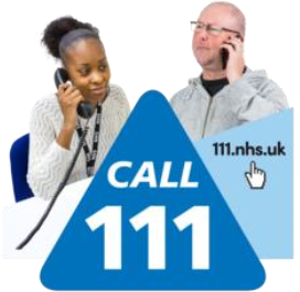 111 phone number and web address