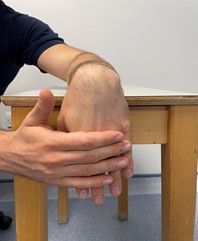 Wrist Flexion Mobilisation - Step 1