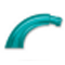 green hook for children's hearing aid