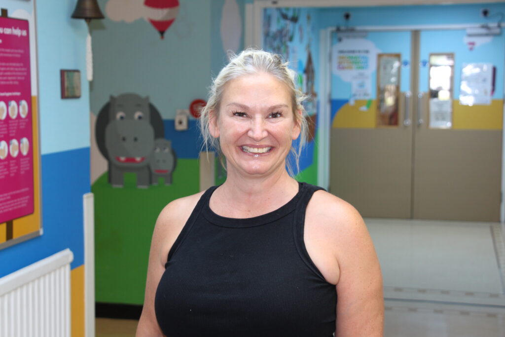 Neonatal nurse Lisa Foster.