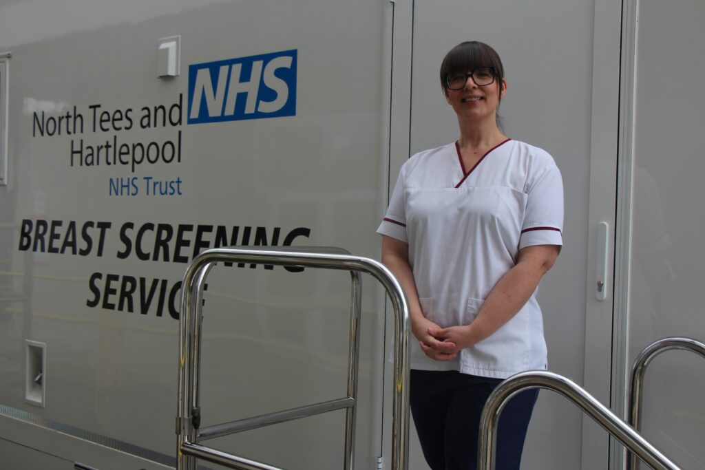 Mammographer Rachael Wright