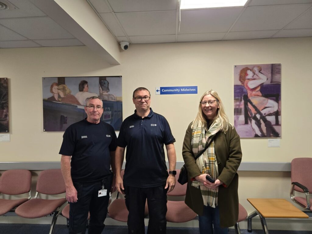 Estates staff were instrumental in helping to display the new McCracken artwork