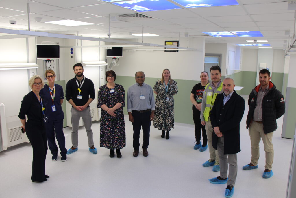 Group photo at the nee theatre area