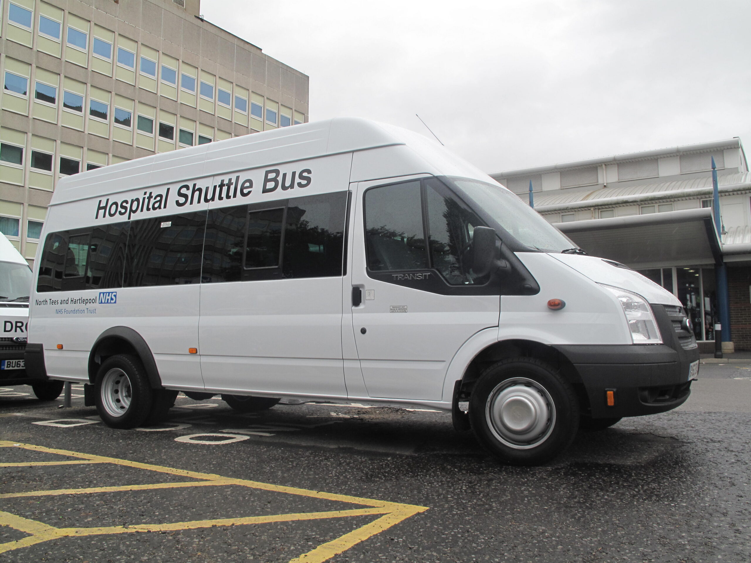 Staff shuttle bus service - North Tees and Hartlepool NHS Foundation Trust
