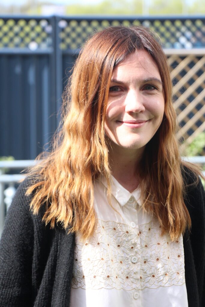 Lindsay Rutherford-Hoe, volunteer coordinator