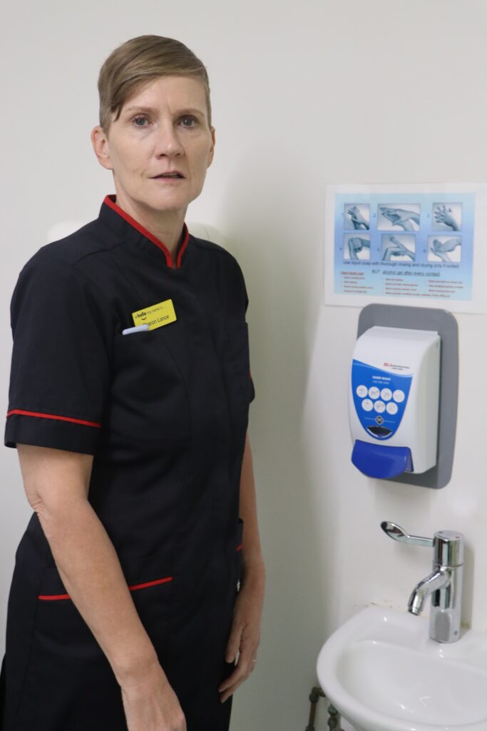 Sharon Lance, deputy director of infection prevention and control