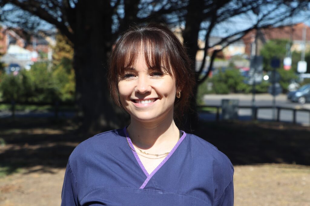 Natasha McManus, senior pelvic health physiotherapist