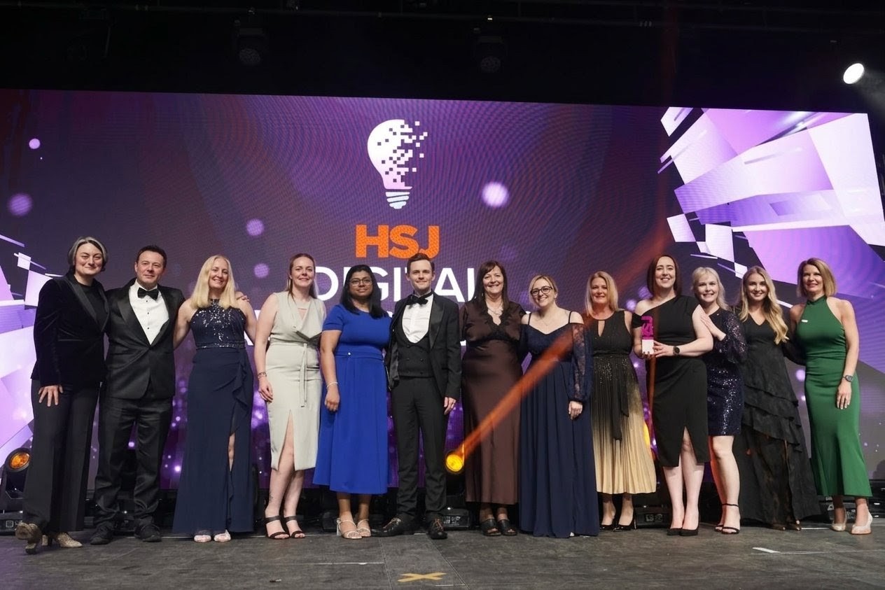 Award success for hospital digital team - North Tees and Hartlepool NHS ...