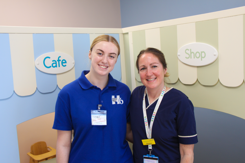 Lucy Skedd and Alyson Thompson.