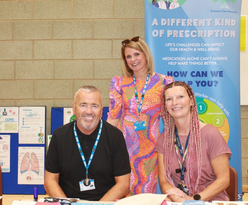 Support services at the community appointment day