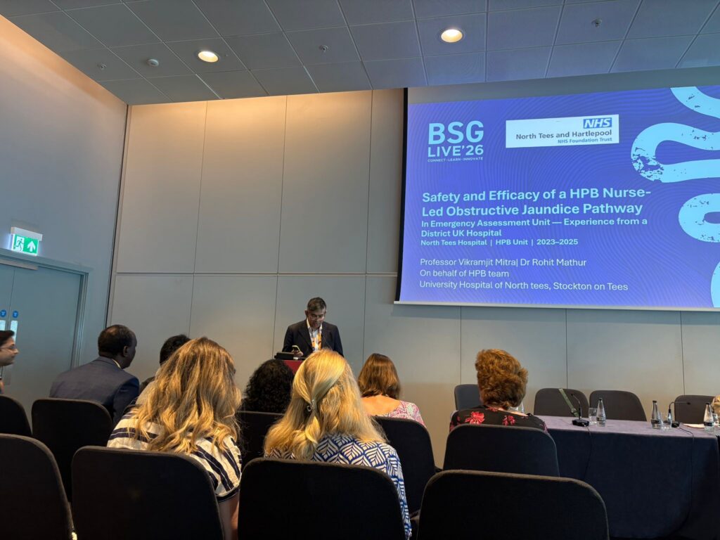 Professor Vikram Mitra presenting at BSG live.