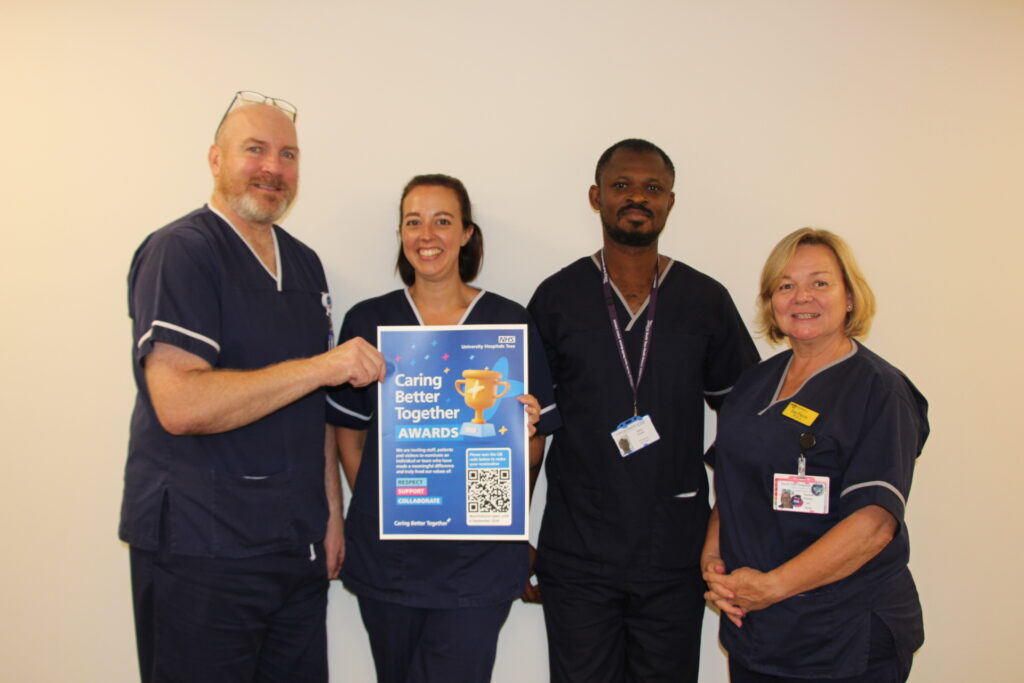 The infection, prevention and control team