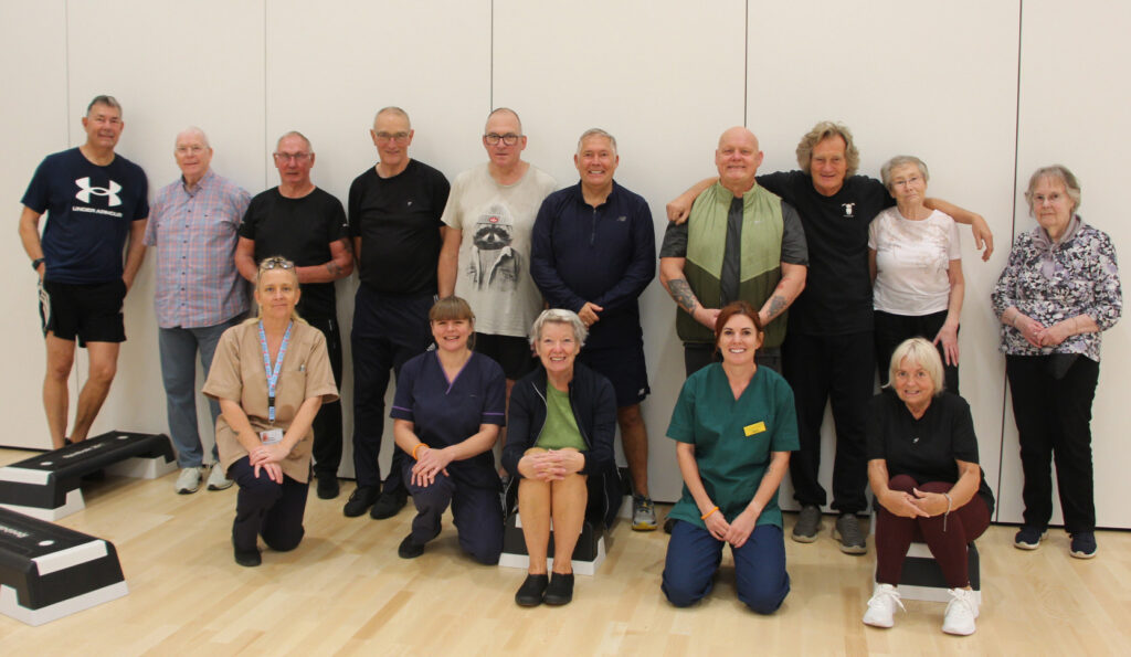 hartlepool cardiac rehab team photo