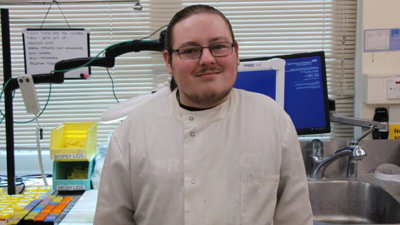 One of the interns from Project Choice