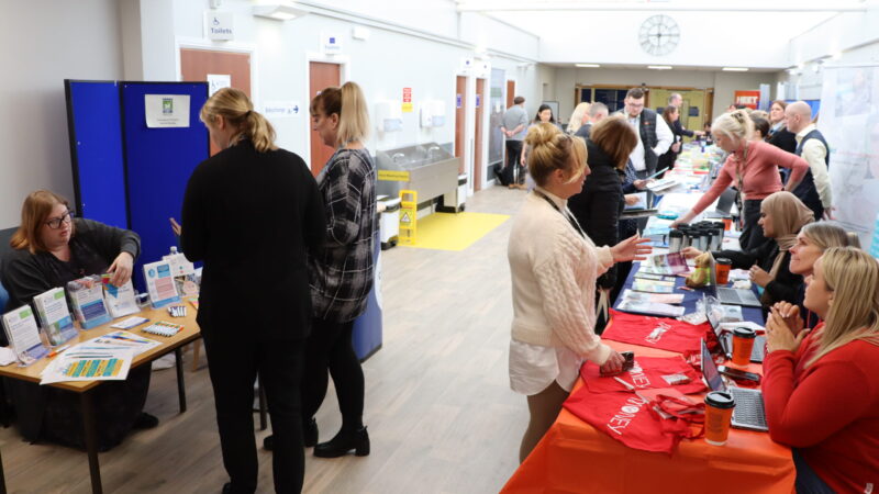 Festival of finance hospital event.