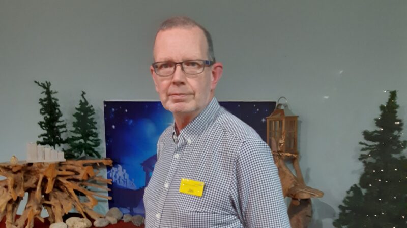 Lead chaplain Reverend Jim Wright