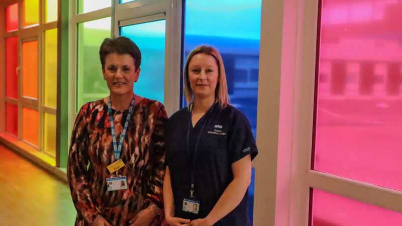 Alison Parker and Emma Davies