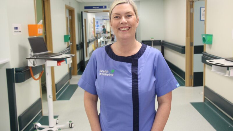 Health and wellbeing lead, Jill McGee