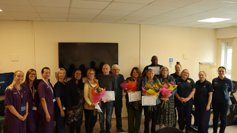 Research team who are part of COPD study.