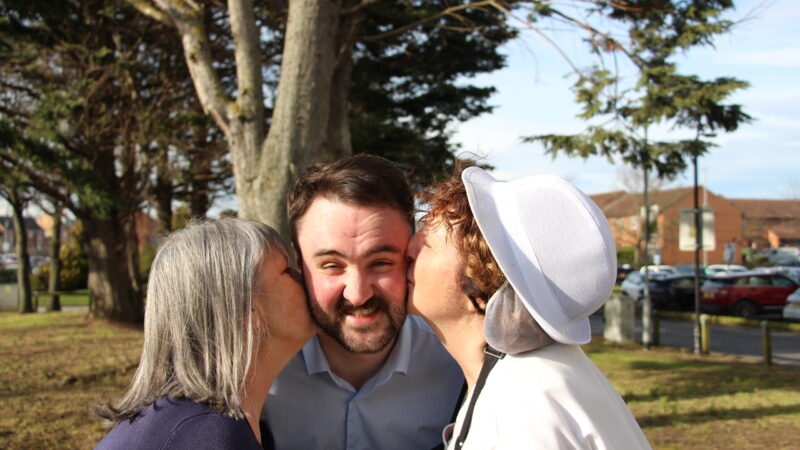 Julie Park, Chris Lithgo and Alison Lithgo