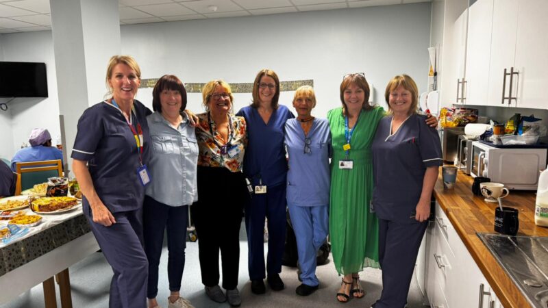 Theatre team at North Tees.