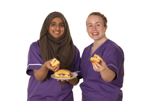 Dietitians Nazleen and Heather