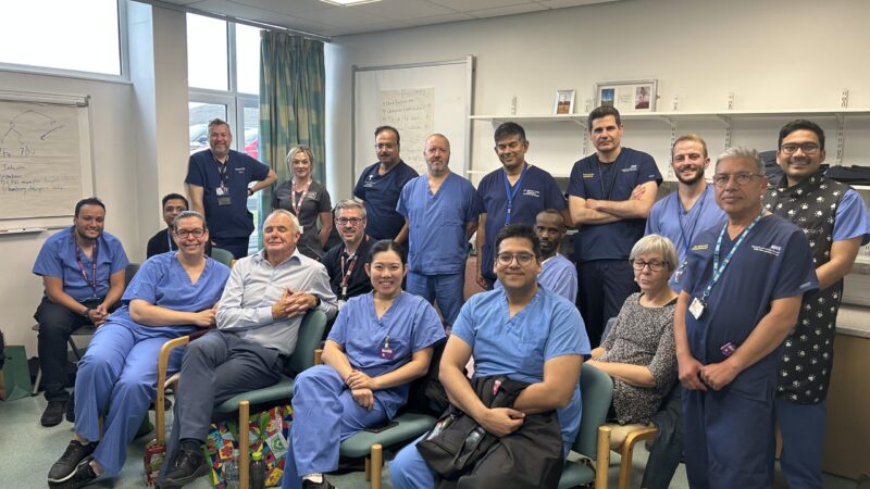 Endoscopy course at North Tees.