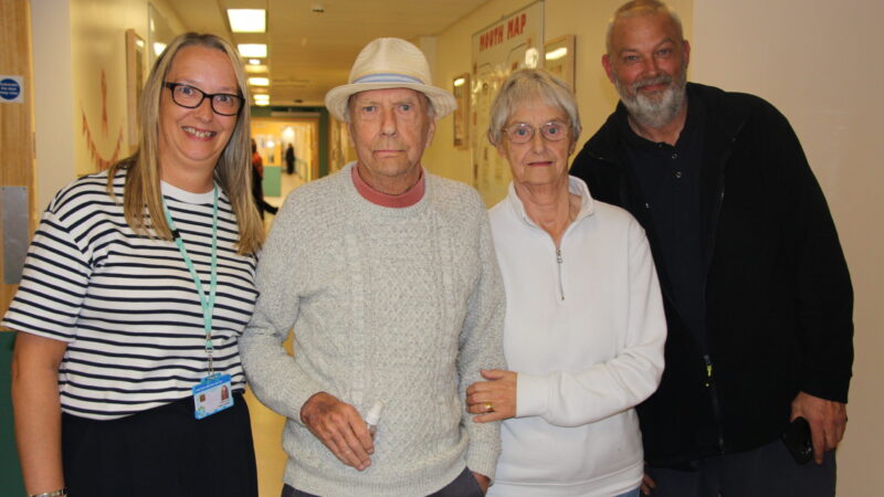 Claire, Thomas, Maureen and Neil Lambert
