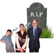 people going through different stages of life