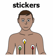 man with diagnostics