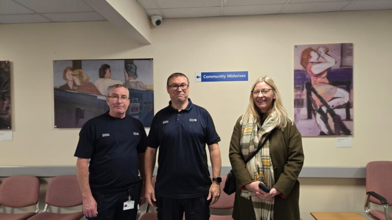 Estates staff were instrumental in helping to display the new McCracken artwork