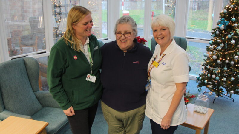 Rachel Humble, Anne Jones and Lisa Stuart.