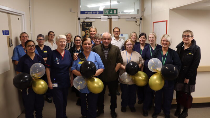 Nurse retires after 53 year career.