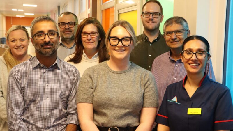 Digital and clinical colleagues at the University Hospital of North Tees