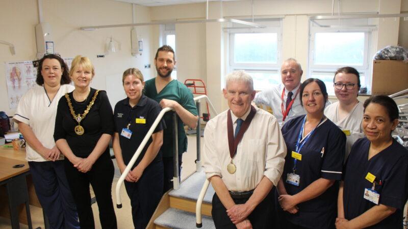 Mayor visit to ward 4 at hartlepool