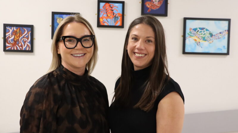 Amy McTaggart and Natalie Williams