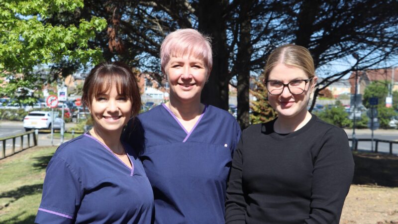 Natasha McManus, Kelly Nixon and Hannah Matthews