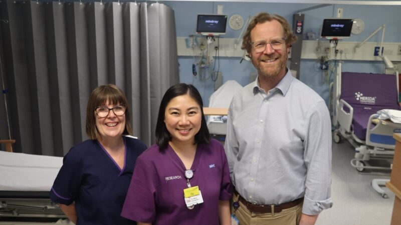 Broken heart study team.